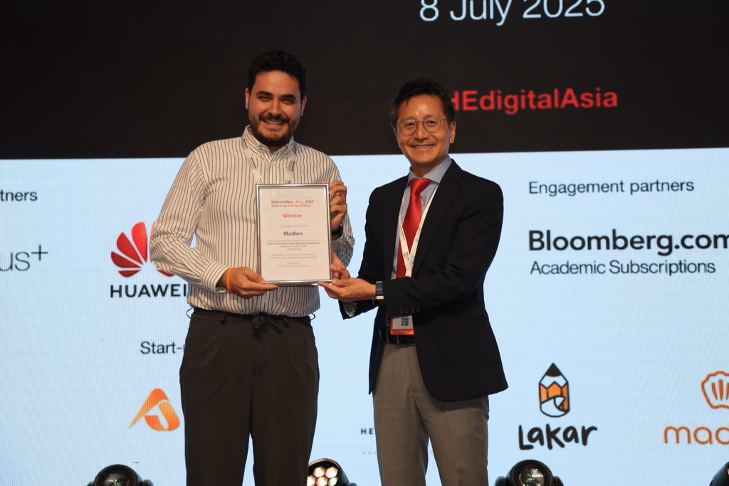 Madlen became the Champion at THE Digital Universities Asia!